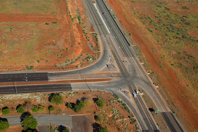 Traffic control and management in Broome by Highways Traffic